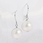 silver hook earring
